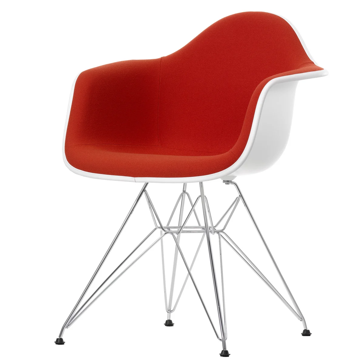 Vitra - Eames Plastic Armchair DAR Vollpolster