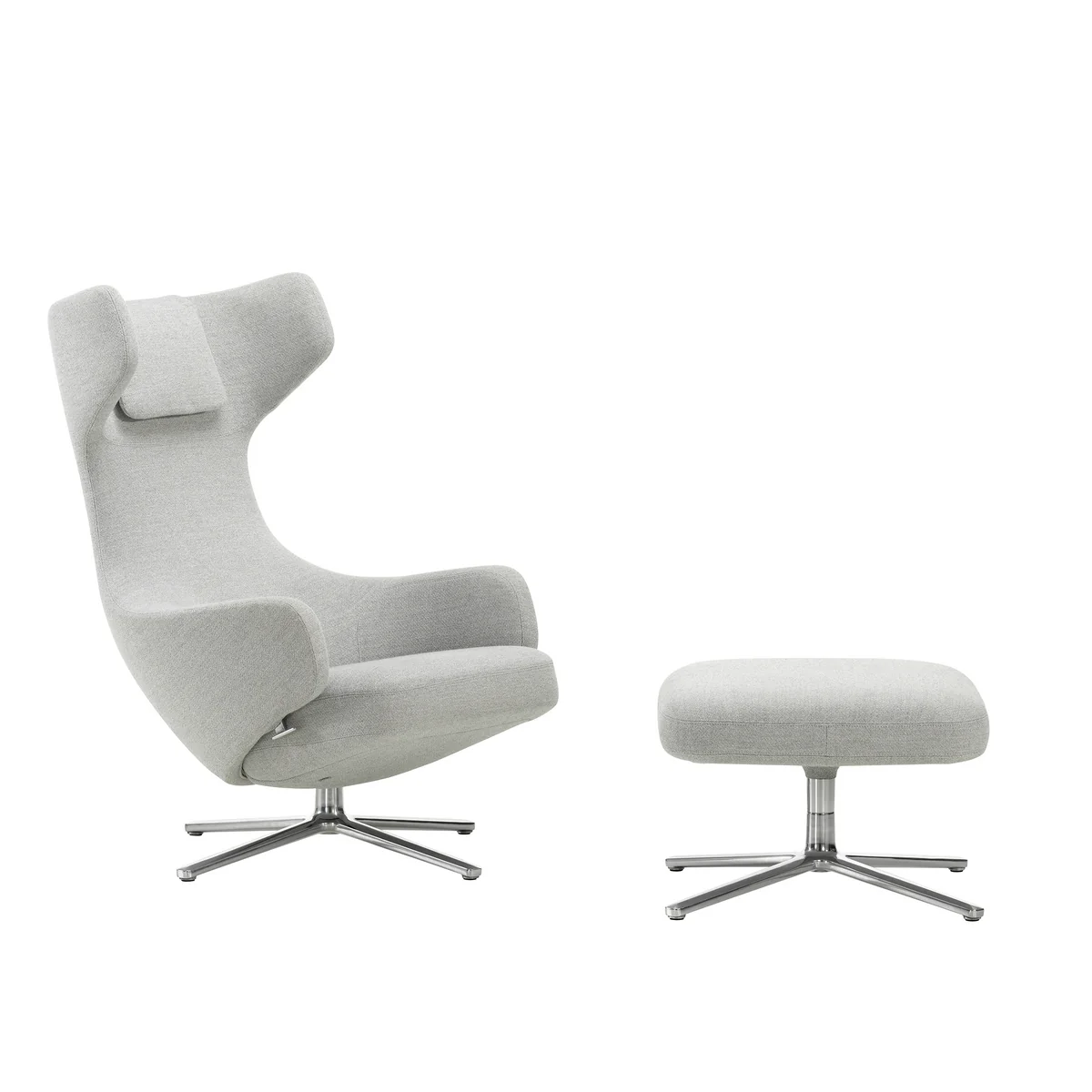 Vitra - Grand Repos Sessel und Ottoman