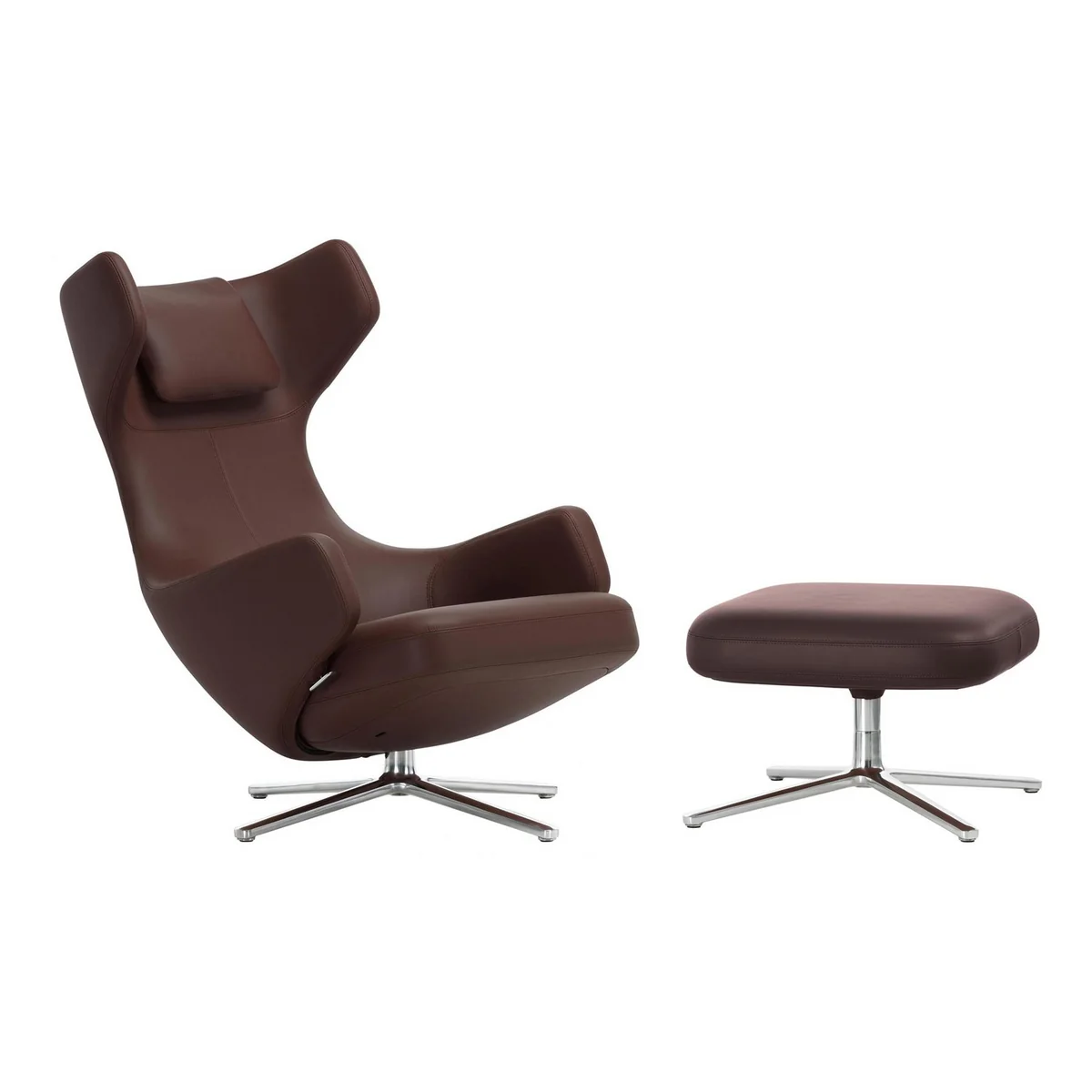 Vitra - Grand Repos Sessel und Ottoman
