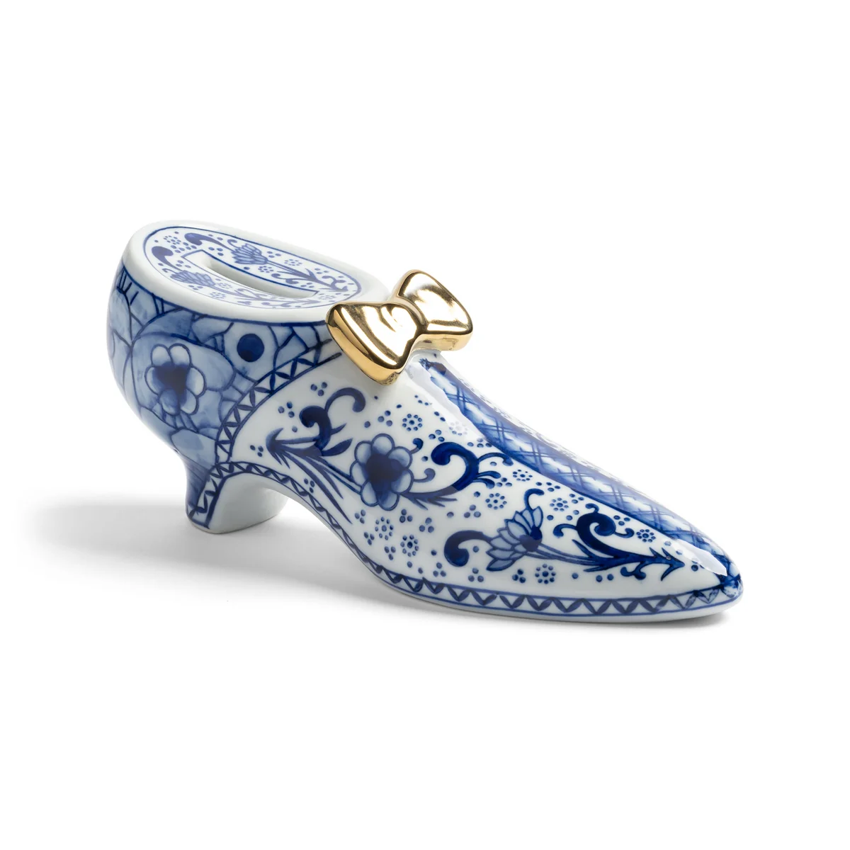 &klevering - Delftware Shoe Spardose