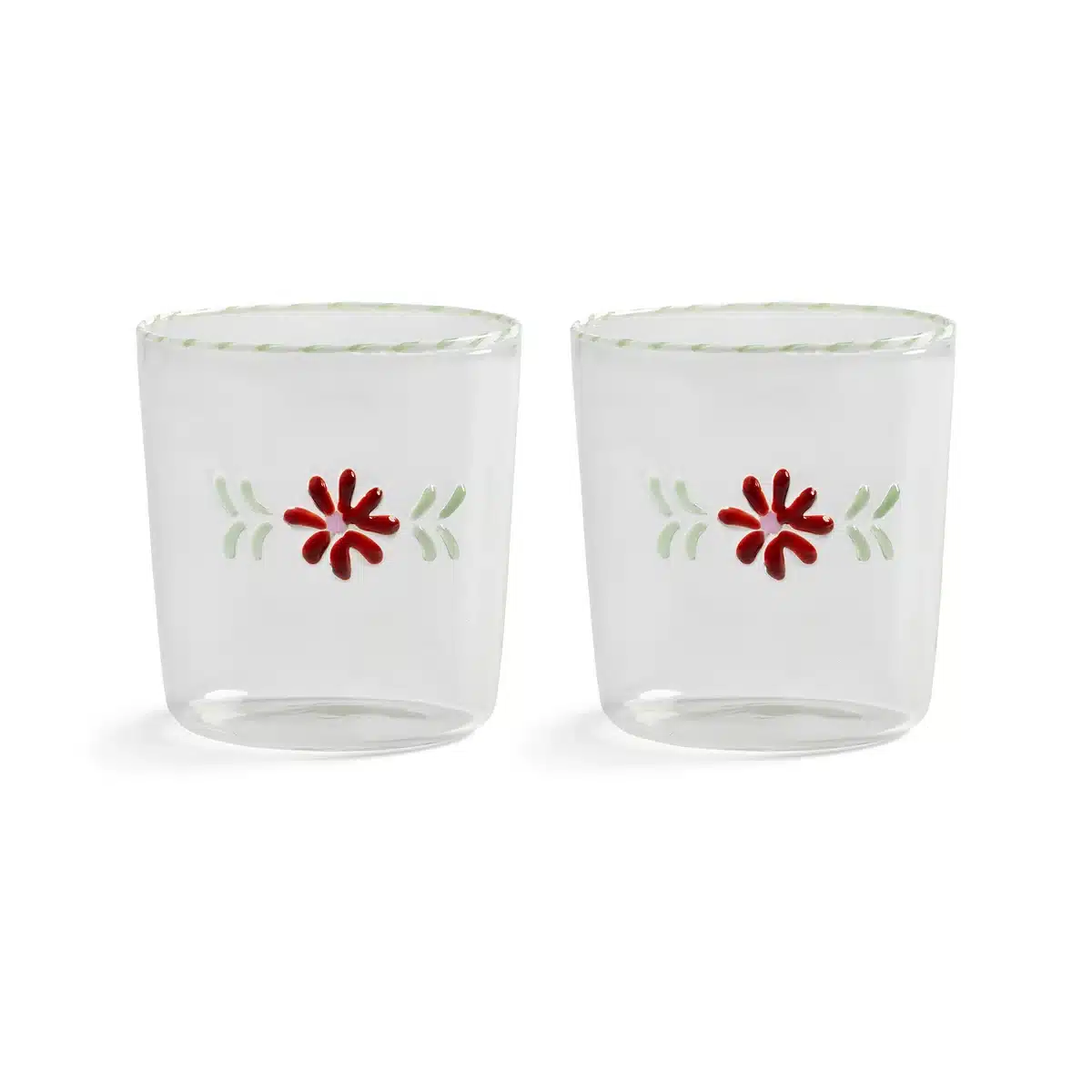 &klevering - Flora Trinkglas 300 ml