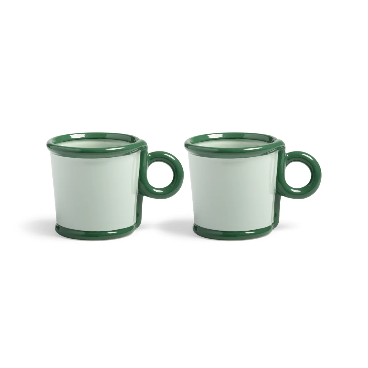 &klevering - Loop Becher mit Henkel 300 ml