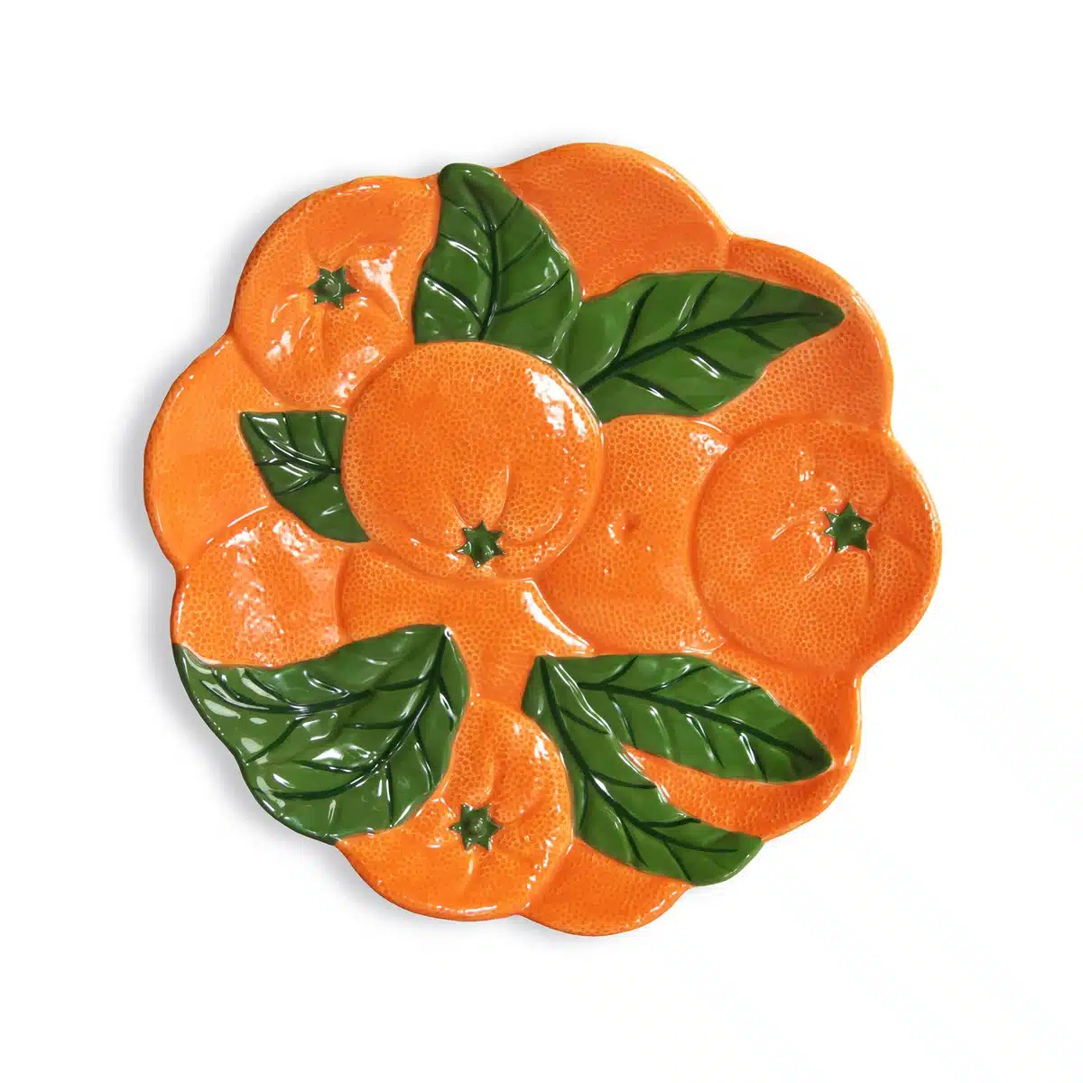 &klevering - Servierplatte Orange