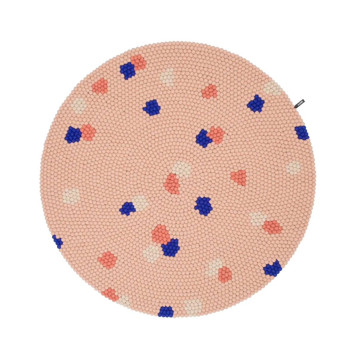 myfelt - Terra Rose Filzkugelteppich
