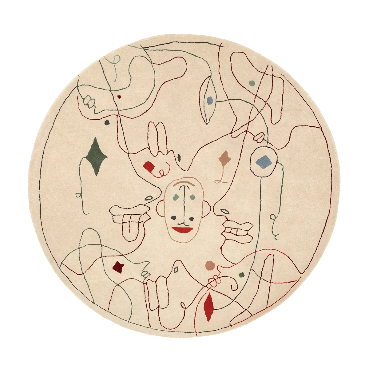 nanimarquina - Silhouette Tufting Teppich